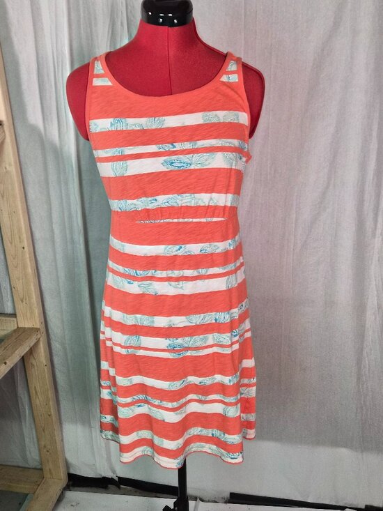 Tommy Bahama Dresses & Skirts - Tommy Bahama Womens Tank Mini Dress Size Small Coral Floral Stretch Summer G413